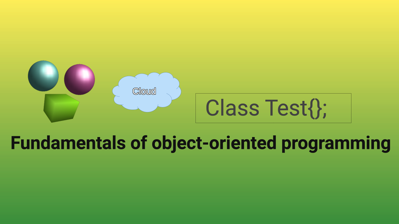 Course Image Fundamentals of object-oriented programming