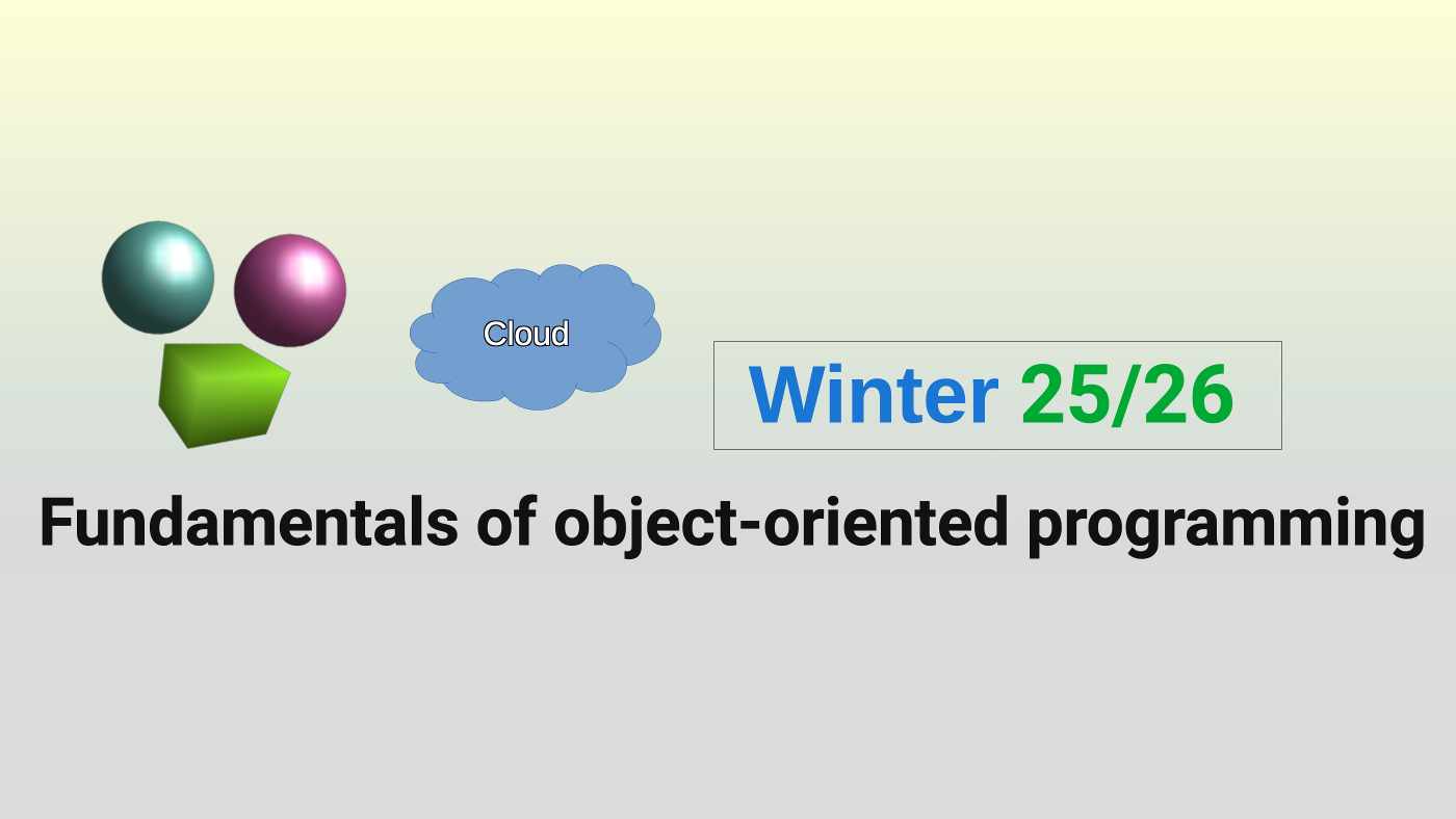Course Image Fundamentals of object-oriented programming